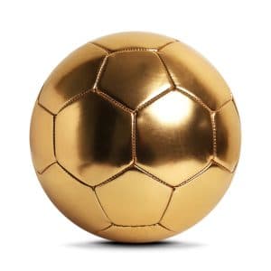 Gold Nike Ball